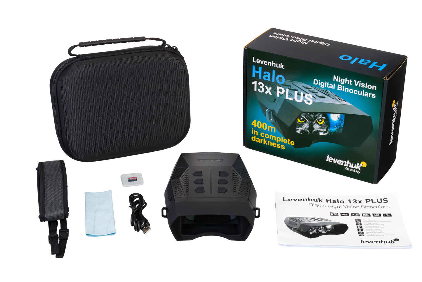 Cyfrowa lornetka noktowizyjna Levenhuk Halo 13X PLUS